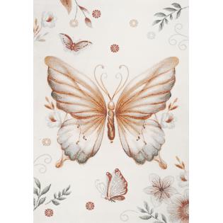 Dywan DYWILAN Dziecięcy Luna 40427 660 motyl beżowy