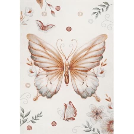 Dywan DYWILAN Dziecięcy Luna 40427 660 motyl beżowy