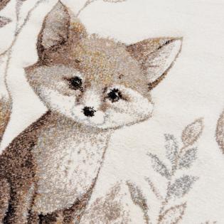 Dywan DYWILAN Dziecięcy Luna 40423 860 żyrafa i lis beżowy