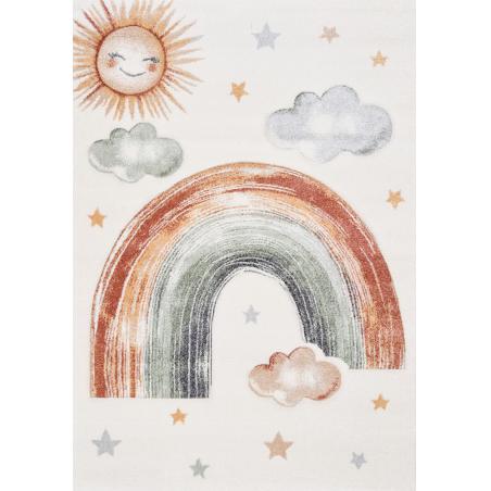 Dywan DYWILAN Dziecięcy Luna 40426 660 tęcza beżowa