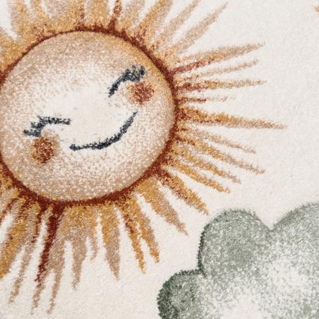 Dywan DYWILAN Dziecięcy Luna 40426 660 tęcza beżowa