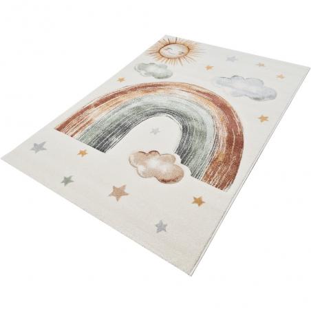 Dywan DYWILAN Dziecięcy Luna 40426 660 tęcza beżowa