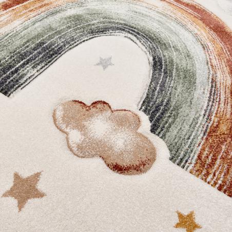 Dywan DYWILAN Dziecięcy Luna 40426 660 tęcza beżowa