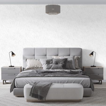 Tapeta ścienna Sintra River 526316 struktura beton szary srebrny winylowa