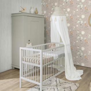 Tapeta ścienna Rasch Kid World II 301939 dziecięca zwierzęta i pojazdy beżowa