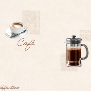 Tapeta do kuchni kawa beżowa