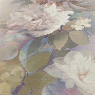 Tapeta ścienna Erismann Aurora 10513-09 panel kwiaty różowe beżowe