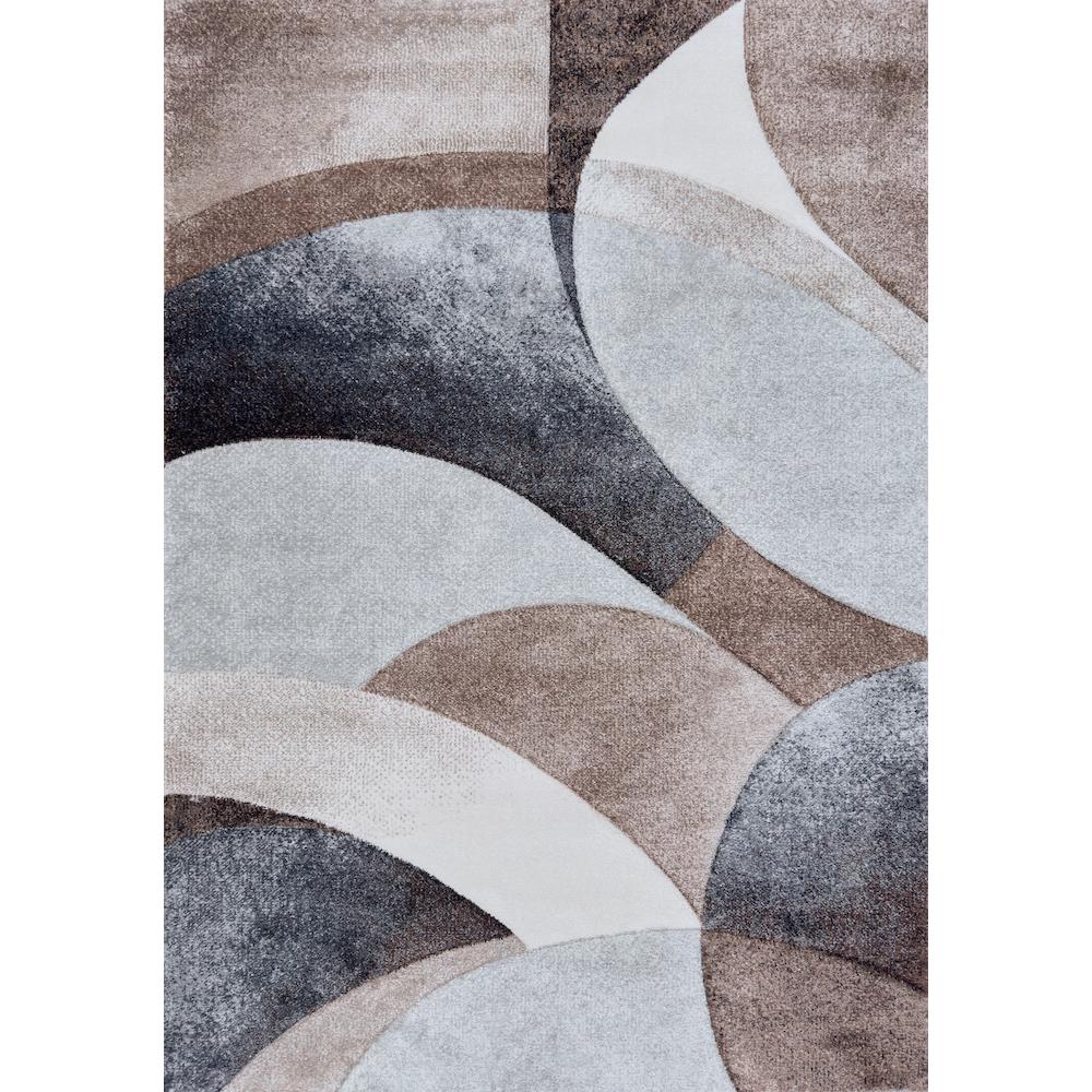 Dywan nowoczesny Smart Home 2553 geometryczny brązowy