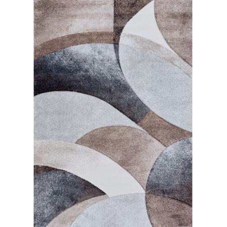 Dywan nowoczesny Smart Home 2553 geometryczny brązowy