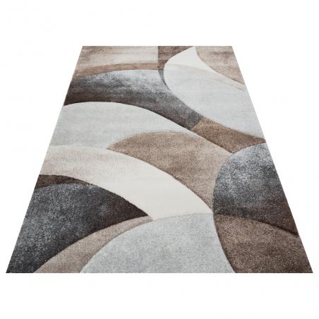 Dywan nowoczesny Smart Home 2553 geometryczny brązowy