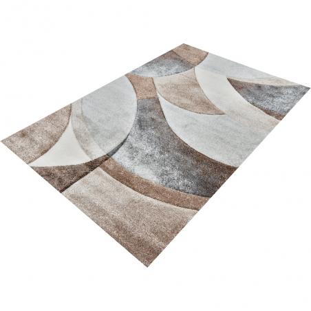 Dywan nowoczesny Smart Home 2553 geometryczny brązowy