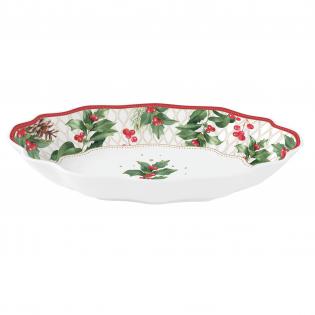 Easy Life Christmas Berries Patera świąteczna owalna 24cm