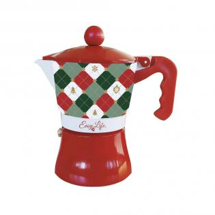 Fancy Christmas Zestaw świąteczny do kawy kawiarki i 2 filiżanki espresso 100ml