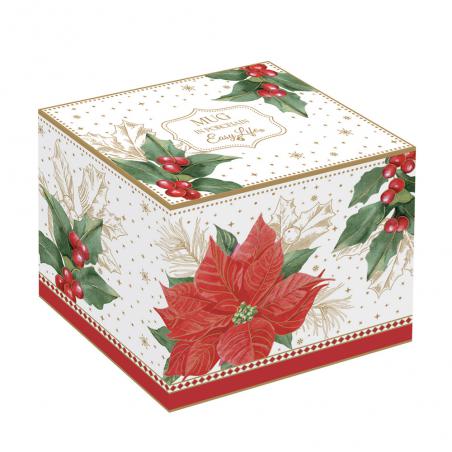 Easy Life Poinsettia and Berries Kubek świąteczny 350ml Gwiazda Betlejemska