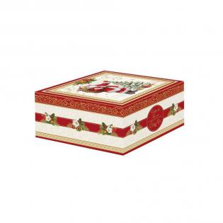 Easy Life Magic Christmas Kubek świąteczny święty Mikołaj 250ml z łyżeczką i podkładką