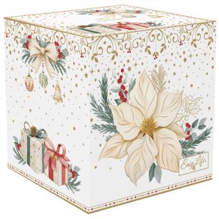 Easy Life White Elegance Kubek 275ml Gwiazda Betlejemska biała