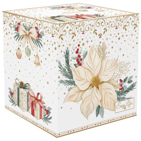 Easy Life White Elegance Kubek 275ml Gwiazda Betlejemska biała