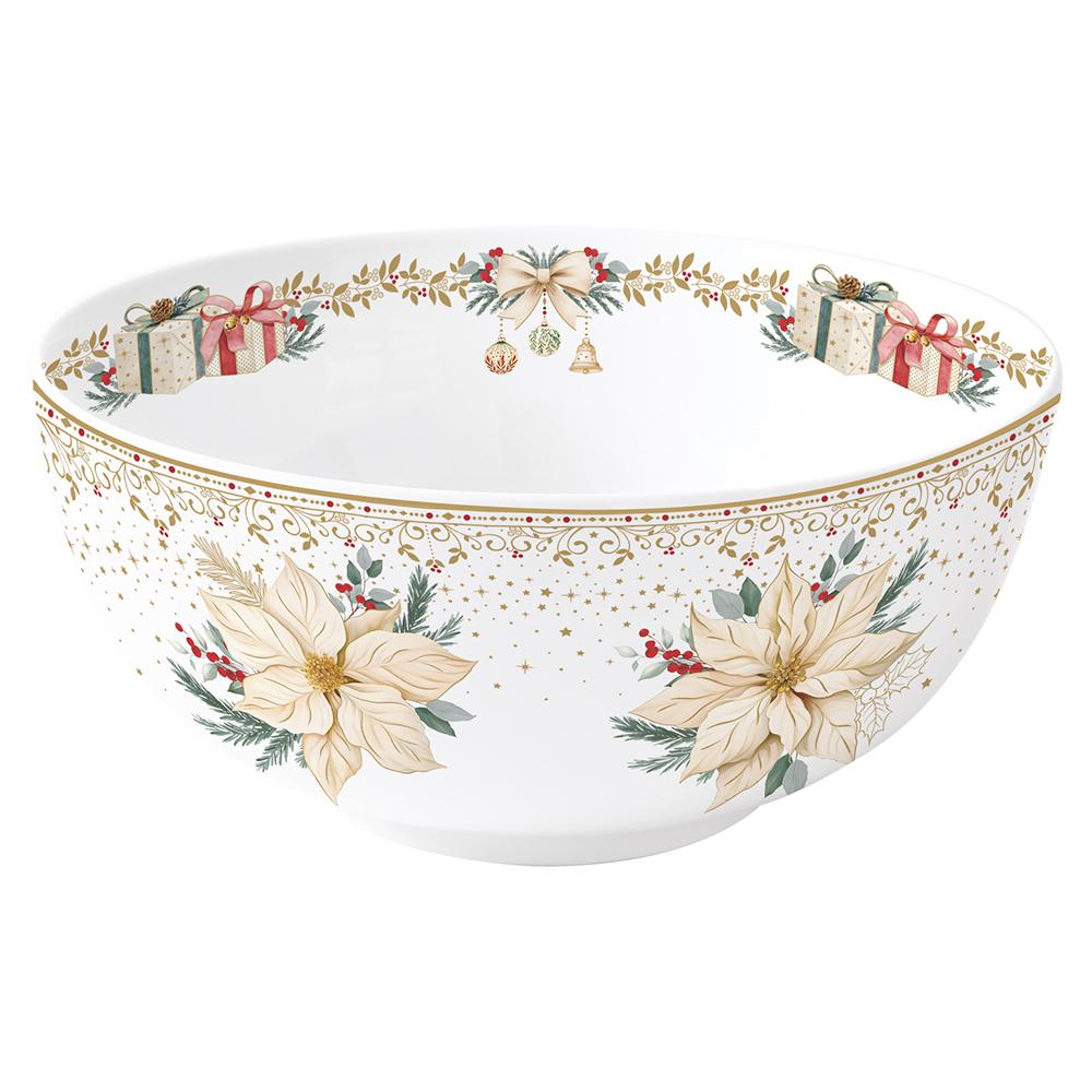 Easy Life White Elegance Misa świąteczna 23cm Gwiazda Betlejemska biała