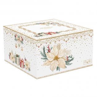 Easy Life White Elegance Misa świąteczna 23cm Gwiazda Betlejemska biała