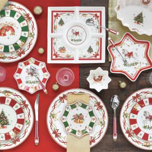 Easy Life Christmas Tale Patera świąteczna 25cm Konik na biegunach