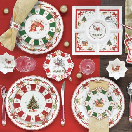 Easy Life Christmas Tale Patera świąteczna 35x15cm z konikiem na biegunach