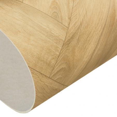 Wykładzina Elastyczna PCV Quintex Laurel Oak 126M jodełka jasny dąb 5M