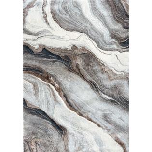 Dywan nowoczesny Smart Home 2552 abstrakcyjny szary brązowy marmur