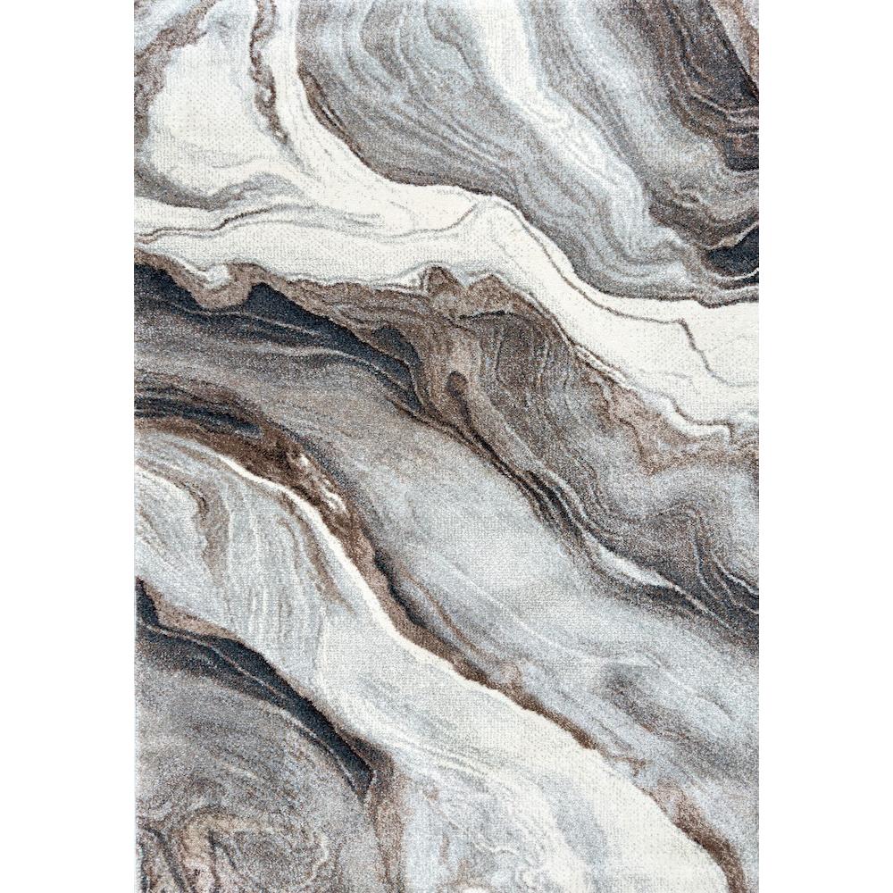 Dywan nowoczesny Smart Home 2552 abstrakcyjny szary brązowy marmur