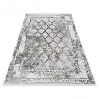 Dywan stylowy Creante 19148 szary ramka