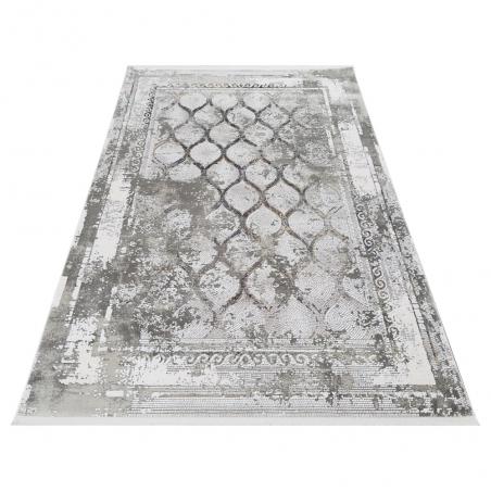 Dywan stylowy Creante 19148 szary ramka