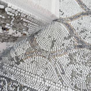 Dywan stylowy Creante 19148 szary ramka