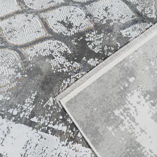 Dywan stylowy Creante 19148 szary ramka