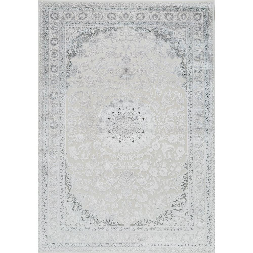 Dywan stylowy Creante 19084 szary rozeta