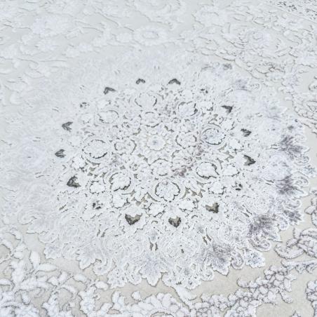 Dywan stylowy Creante 19084 szary rozeta