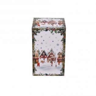 Duo Christmas Village Pojemnik na ciastka świąteczny Domki