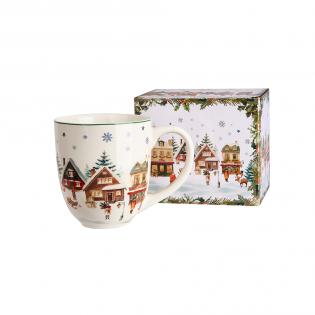 Duo Christmas Village Kubek świąteczny XXL 1000ml Domki