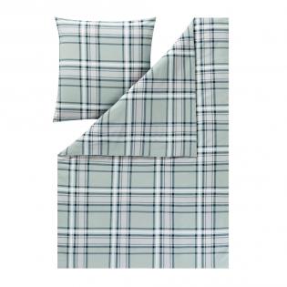 Pościel Estella Hannes 4459/080 flanela krata zielona