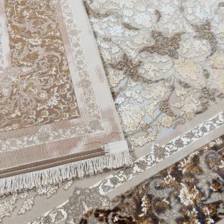 Dywan klasyczny ENZO beżowy ramka