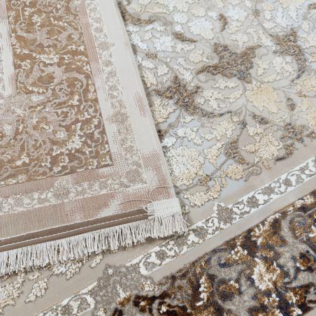 Dywan klasyczny ENZO beżowy ramka