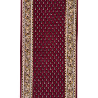 Chodnik klasyczny Inca 11 na żelu bordowy