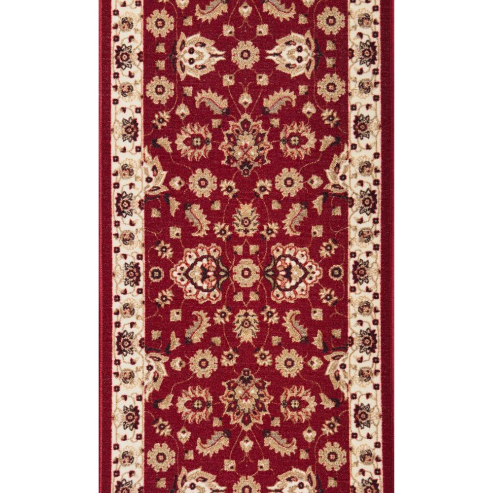 Chodnik klasyczny Antico 31 na żelu bordowy