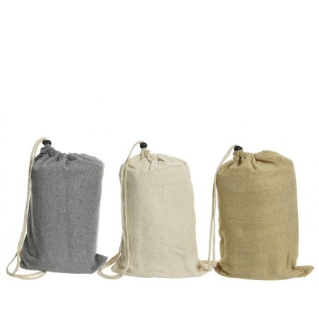 Hamak z frędzlami kremowy