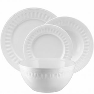 Villa Italia Mesyna white Serwis obiadowy dla 6 osób 20 elementów