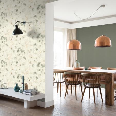 Tapeta ścienna Rasch Farm Living 709070 delikatne liście eukaliptusa zielone