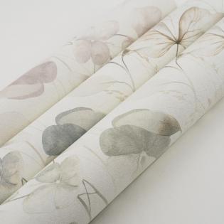 Tapeta ścienna Rasch Farm Living 709070 delikatne liście eukaliptusa zielone