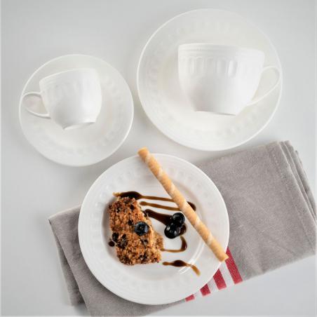 Villa Italia Mesyna white Talerzyk deserowy 20cm