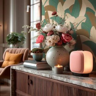 Tapeta ścienna AS Creation Vibes and Styles 79039-2 liście turkusowe beżowe brązowe