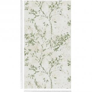 Tapeta ścienna AS Creation Stories of Life 39650-4 delikatne liście zielone kremowe