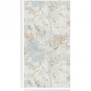 Tapeta ścienna AS Creation Stories of Life 39650-2 delikatne liście beżowe niebieskie i kremowe