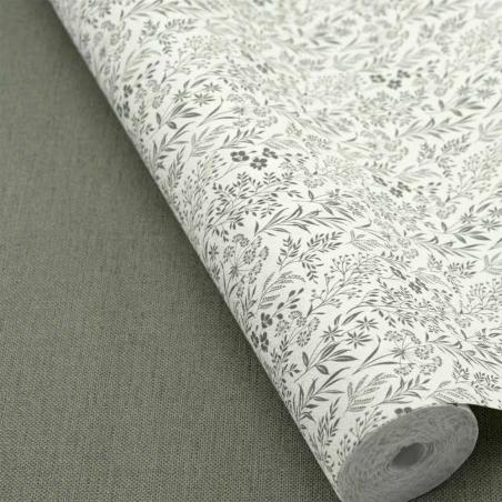 Tapeta ścienna Rasch Farm Living 709643 jednokolorowa zielona